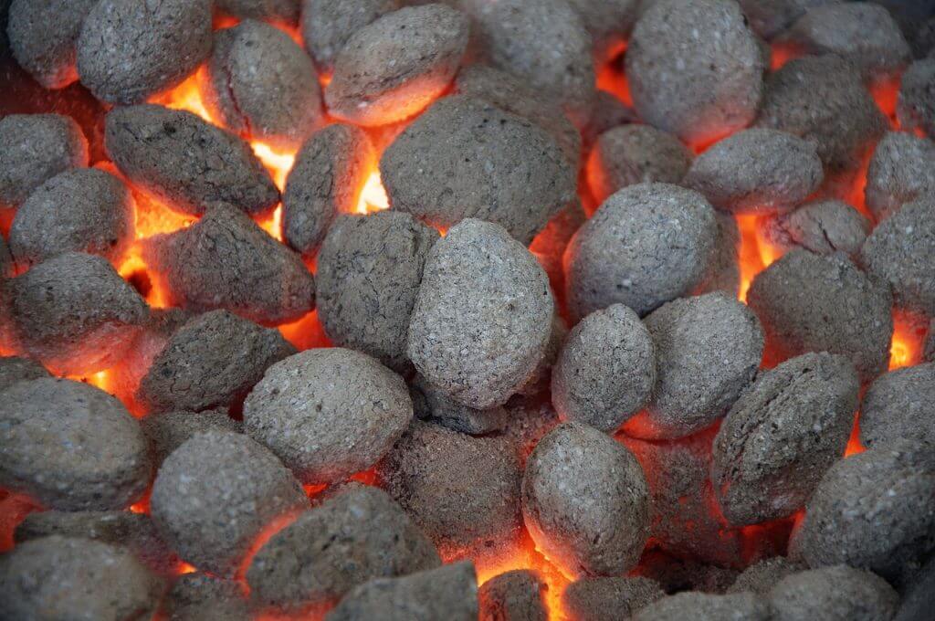 briquete de carbón